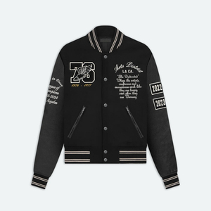 Chaqueta Universitaria de Béisbol con Bordado de Chenilla de Lana con Logotipo Personalizado de Nuevo Diseño 2024, Chaqueta de Invierno Impermeable y Calefactable para Hombre - Product Image 1