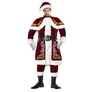 Nuevo Diseño de Disfraz de Papá Noel, Disfraz de Papá Noel Personalizado, Disfraz de Papá Noel Hecho en Pakistán - Product Image 1