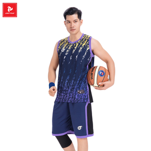 Rockfire JP alta calidad Reversible baloncesto práctica Jersey conjunto transpirable lujo OEM deportes uniforme precio al por mayor - Product Image 1