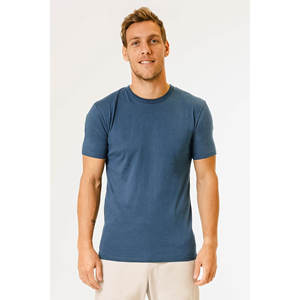 T-shirt à col rond parfait, jersey de coton léger, t-shirts pour hommes 100% coton, impression de logo, t-shirt vierge 60% coton 40% polyester - Product Image 3