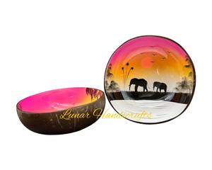 กะลามะพร้าวขัดเงางานฝีมือจากเวียดนามเป็นมิตรต่อสิ่งแวดล้อม - Product Image 4