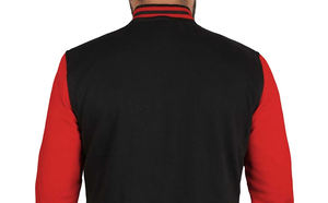 Chaqueta universitaria de cuero de lana informal de alta calidad para hombre, ligera, cómoda, aventuras al aire libre de invierno con decoración de botones - Product Image 5