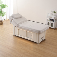 Lit de soin électrique moderne avec dossier et repose-jambes réglables pour salon de beauté, spa, clinique, fabricant