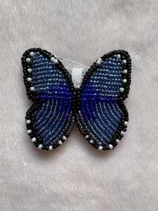 Beaded brooches Handmade designer brooch. High quality accessories. <b>Unique</b> design brooch. <b>Baby</b> shower best <b>gift</b>. - Product Image 4