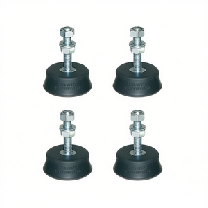 4 Pièces Pieds en Caoutchouc Anti-Vibration Durables pour Unités de Climatisation Extérieures Domestiques - Pièces de Climatisation - Product Image 2