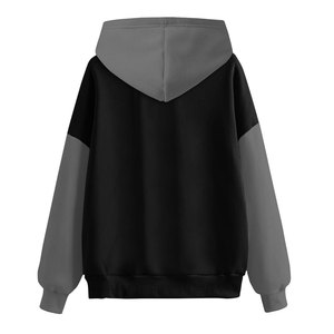 Nuevo estilo básico de algodón mezclado de alta calidad de gran tamaño ligero de invierno de los hombres de lana a prueba de viento Sudadera con capucha - Product Image 6