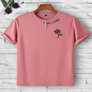 T-shirt blanc personnalisé 100% coton t-shirt impression logo pour hommes t-shirts unis imprimé blanc noir t-shirt populairepopulaire