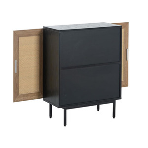 Meubles de maison français antique armoire en bois massif avec portes vintage rétro armoire de salon en bois massif - Product Image 6