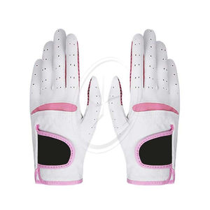 Premium Players' Men Cabretta Leather Golf <b>Gloves</b> Custom <b>Sheepskin</b> Hand Grips Bulk Low Price Non-Slip Breathable Adult Sports - Product Image 1