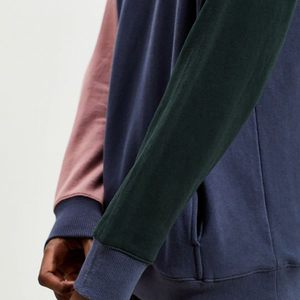 2025 vente directe d'usine longue surdimensionnée personnalisée imprimé 100% coton Jersey solide adulte hiver sweats à capuche portables - Product Image 4