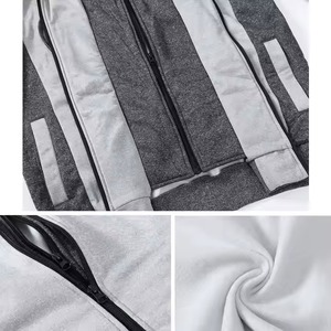 Vente en gros de sweat à capuche zippé sur mesure pour hommes nouvel arrivage de sweat-shirt à capuche zippé de haute qualité style de rue - Product Image 2