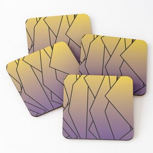 Printed Personalized Wooden Fox Coasters Mats Set Wooden <b>Rustic</b> Anti Skid <b>Desk</b> Mat Coasters Animals Hand Carved Tea Coffee - Product Image 1