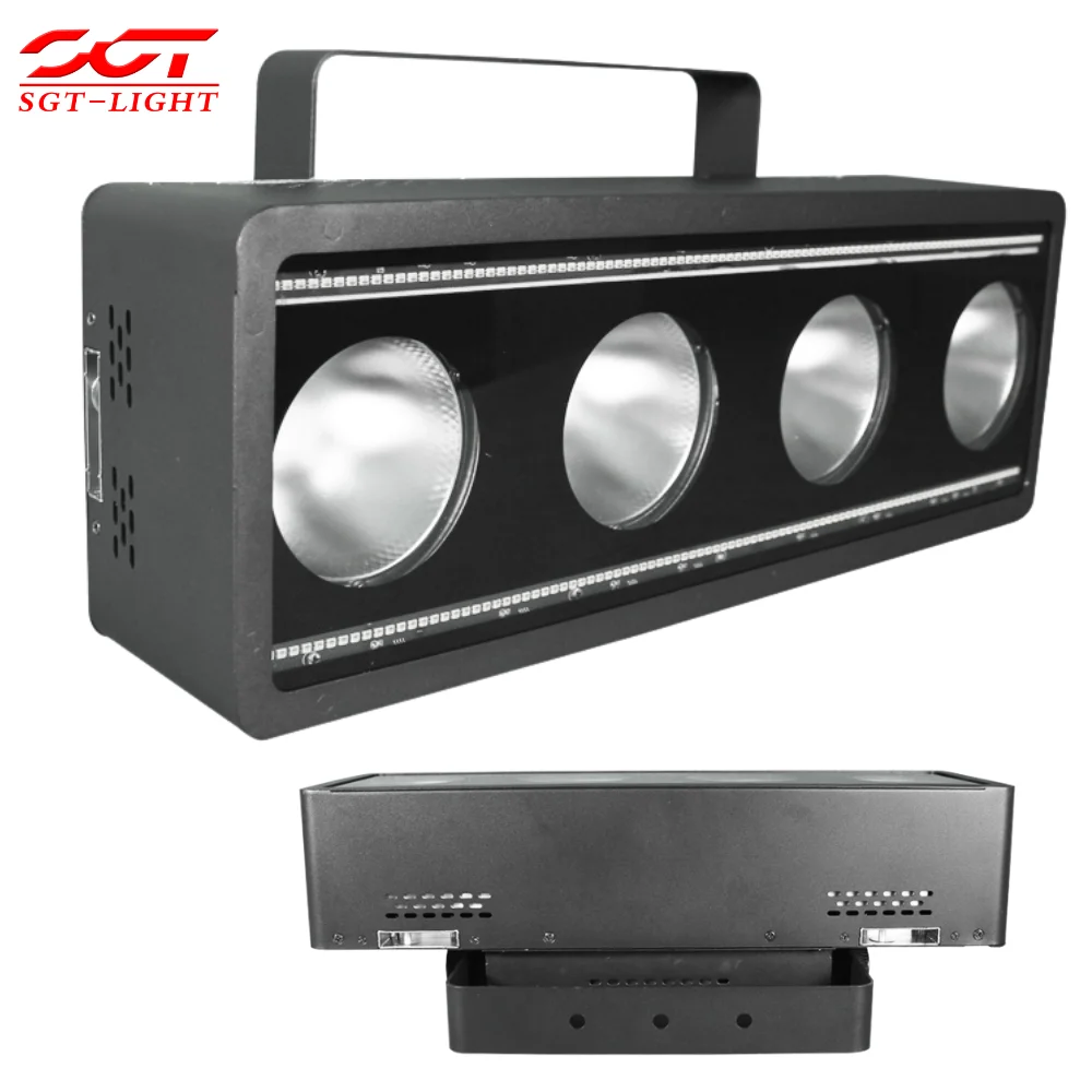 4x50W RGBW Matrix Blinder Light With Warm White Amber Auxiliary LEDs DMX512 RDM One-stop Service for DJ Bar Stage Event