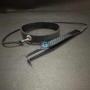 Pinces à cils antistatiques avec bracelet flexible pour extensions de cils, pointes en acier inoxydable de précision - Product Image 5