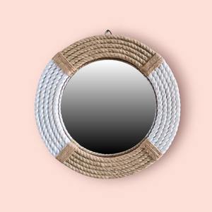 Miroirs décoratifs muraux français en résine et bois de forme cintrée 47 x 60 pouces pour salon - Product Image 2