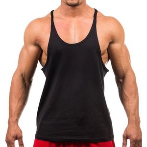 Haute qualité hommes Racerback débardeur sans manches musculation Gym Fitness entraînement gilet d'entraînement - Product Image 4
