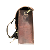 Sac à bandoulière pour ordinateur portable en cuir véritable pour homme, classique, luxueux, décontracté, avec fermeture éclair, léger, durable, portable