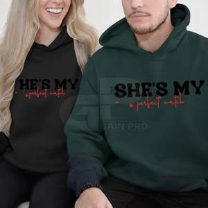 Sweat-shirts romantiques pour la Saint-Valentin, style streetwear, tissu doux, parfaits pour les cadeaux de couple et la mode hivernale. - Product Image 4