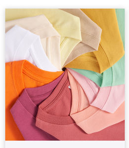 Camisetas de cuello redondo para mujer, camisetas de manga corta de algodón hechas al por mayor, ropa de cuello redondo con logotipo impreso personalizado, camisetas de secado rápido para correr - Product Image 5