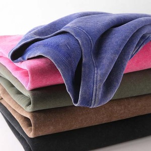 100% coton gros sweats poids lourd lavage à l'acide sweats à capuche sur mesure lavage à l'acide hommes sweats basiques Streetwear - Product Image 4