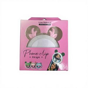 Audífonos Intrauditivos con Cable DAM Mini, Diseño de Animalitos Adorables, 3 Colores de Luz, Control de Múltiples Luces, Portátiles, 6.5cm - Product Image 1