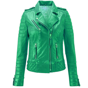 Respirant hiver vêtements chauds femmes veste en cuir tenue décontracté femmes veste en cuir à prix raisonnable en gros de haute qualité - Product Image 2
