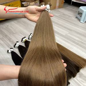 Extensiones de cabello ruso natural de alta calidad virgen sin procesar eslavo doble dibujado de fábrica de Vietnam - Product Image 4