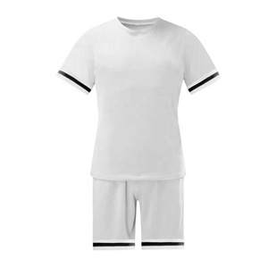 ชุดเซ็ตเสื้อยืดแขนสั้นและกางเกงขาสั้นลำลองสำหรับผู้ชาย แบรนด์สั่งทำได้  ชุดออกกำลังกายฤดูร้อนแบบ unisex  ชุด 2 ชิ้น - Product Image 6