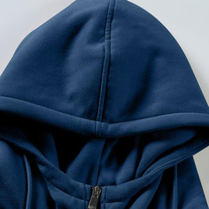 Custom Logo Printed Solid Heavyweight Fleece Casual Two-Piece <b>Short</b> Sleeve Hoodie & <b>Shorts</b> Set for <b>Men</b> and Women 100% Cotton - Product Image 5