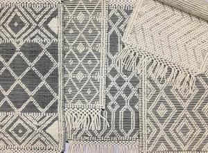 Tapis tressés en boucle de laine de luxe Tapis en laine à la mode Meilleur prix de gros par le fabricant indien à bas prix Tapis ITHL - Product Image 3