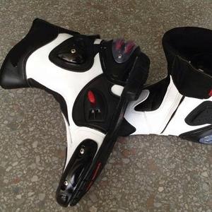 Botas para montar en motocicleta todoterreno, zapatos transpirables de protección para motocicleta al aire libre, zapatos de carreras para Motocross - Product Image 3