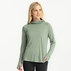 Sudadera de Pesca Ligera de Bambú Personalizada para Mujer, Protección UV, Absorbe la Humedad, Sudadera de Pesca de Bambú Orgánico, Camisa para Exteriores con Orificio para el Pulgar - Product Image 2