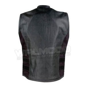 Chaleco transpirable personalizado para motocicleta, de cuero, de alta calidad, venta al por mayor - Product Image 3