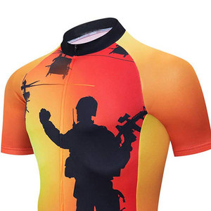 Wholesale Super Lightweight Men Cycling Jersey Breathable Quick Dry Men Cycling Jersey Highly Comfortable 2026 - Product Image 2