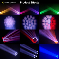 Mgolighting Projecteur LED Wash extérieur 19*40W Bee Eye IP65, 19 projecteurs Wash mobiles de 40W pour théâtre, soirées, DJ et éclairage de scène