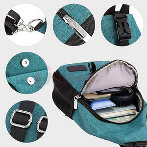 กระเป๋าเป้สะพายหลังสำหรับปีนเขาของผู้หญิงกระเป๋าสะพายไหล่แบบลำลองสำหรับเดินทางสะพายไหล่ผ้าคอตตอนโพลีเอสเตอร์ปรับแต่งได้คุณภาพสูง - Product Image 6