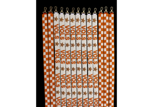 Sacs à bandoulière personnalisables VOLS de luxe, tendance et professionnels, avec motif damier et perles, pour les jours de match, écologiques - Product Image 3