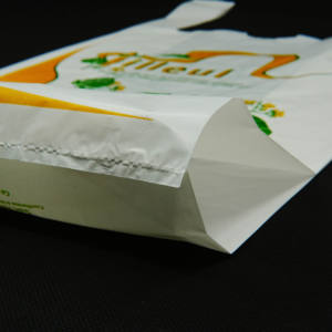 Vente en gros de logos personnalisés sac de t-shirt en plastique d'emballage compostable avec poignée de gilet pour le shopping/supermarché - Product Image 5