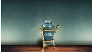 Urna de cremación con soporte de metal Suministros funerarios de la mejor calidad Venta caliente Urna de cenizas para adultos para cenizas humanas - Product Image 2