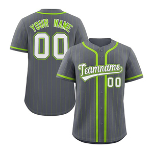Maillot de baseball softball vintage de haute qualité unisexe avec logo personnalisé vêtements de sport en polyester/nylon respirant séchage rapide grande taille - Product Image 1