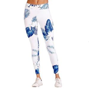 Legging de gymnastique taille haute pour femmes de qualité supérieure sur mesure vêtements de Fitness Style décontracté matériel en soie respirant Logo taille - Product Image 5