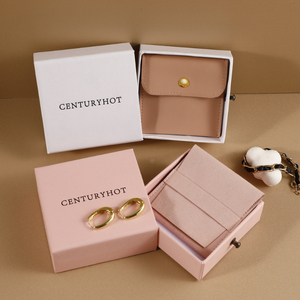 กล่องบรรจุภัณฑ์เครื่องประดับหรูหรา CenturyHot พร้อมถุงไมโครไฟเบอร์ - ตัวเลือกสีที่ปรับแต่งได้สำหรับแหวน สร้อยคอ และกำไลข้อมือ - Product Image 5