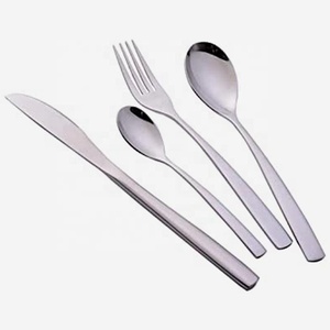 Ensemble de couverts en acier inoxydable poli miroir, argenté nickelé, avec manche personnalisé, pour la maison et l'hôtellerie (cuillère et fourchette) - Product Image 3