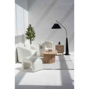 Table basse ovale en bois Kimberly - Product Image 4