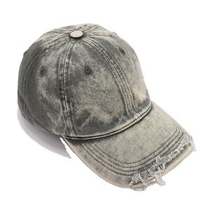 Haute qualité hommes Vintage réglable coton casquette de Baseball nouveau Style imperméable lavé en détresse 3D broderie Technique - Product Image 5