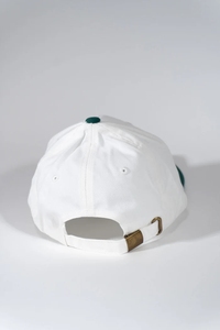 Men's New Design Two Tone Newfangled Embroidered P-Cap Adjustable Metal Buckle Closure High Quality Custom Baseball 6 Panel Cap - Product Image 3