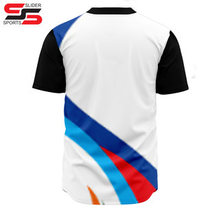 Maillot de baseball pour hommes, broderie sublimée, uniforme, maillot de baseball, compétition jeunesse, prix de gros - Product Image 4