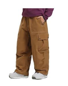 Pantalon de neige Baggy Cargo surdimensionné imperméable pantalon de Snowboard Baggy Cargo unisexe ample jambe large hommes pantalon de Ski - Product Image 1
