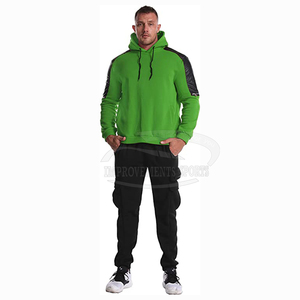Streetwear unisexe 100% coton survêtement surdimensionné à capuche pantalon avec sérigraphie pour hommes femmes décontracté grande taille - Product Image 2