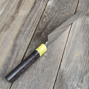 Cuchillo de Chef Hecho a Mano de Acero al Carbono con Mango de Resina, el Mejor Regalo para Él y Ella, Material Metálico - Product Image 2